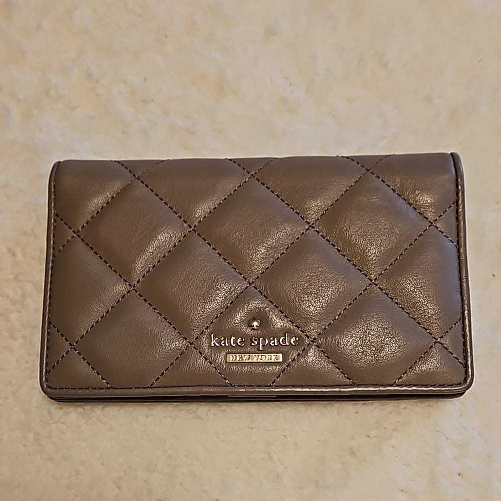 Kate Spade Quilted Leather Wallet